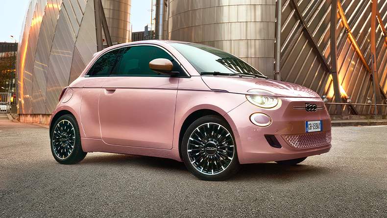 citycar elettrica Fiat 500e